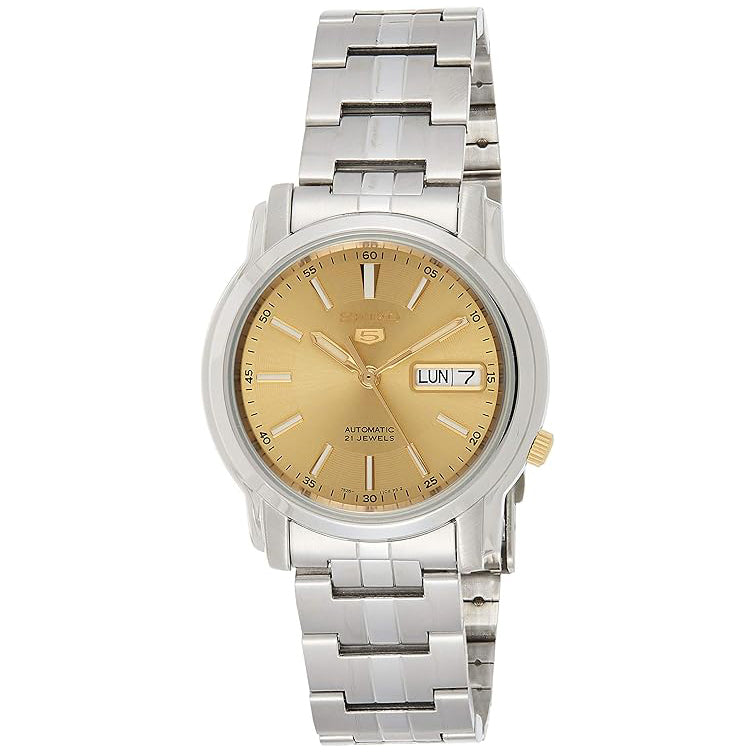 SNKL81K1 Seiko 5 de caballero pulsera de metal