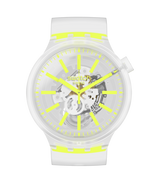 SO27E103 Reloj Swatch Yellowinjelly de caballero banda de caucho