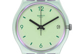 SO28G401 Swatch Mystic Sunrise Reloj Unisex Correa de Goma