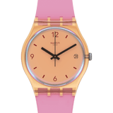 SO28O401 Reloj Swatch Coral Dreams unisex pulsera de caucho