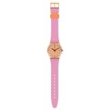 SO28O401 Reloj Swatch Coral Dreams unisex pulsera de caucho