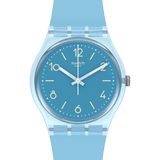 SO28S101 Reloj Swatch Turquoise Tonic Unisex pulsera de resina