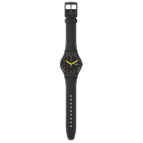 SO29B707 Reloj Swatch Dark Glow de hombre pulsera de silicona