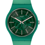 SO29G100 Reloj Swatch Sunbrush Grass de dama pulsera de resina