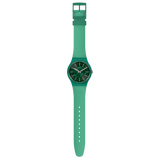 SO29G100 Reloj Swatch Sunbrush Grass de dama pulsera de resina