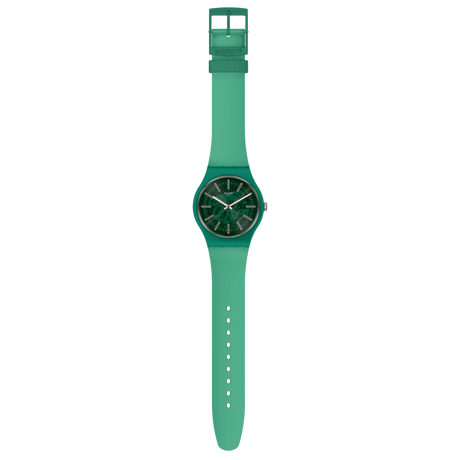 SO29G100 Reloj Swatch Sunbrush Grass de dama pulsera de resina