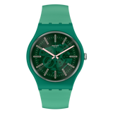 SO29G100 Reloj Swatch Sunbrush Grass de dama pulsera de resina