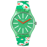 SO29G104 Reloj Swatch Meadow Flowers unisex banda de resina 41 mm
