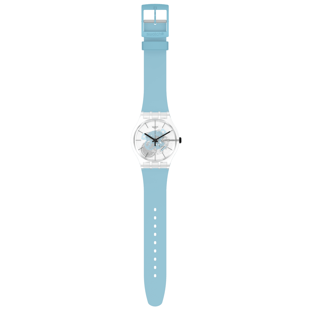 SO29K105 Swatch Blue Daze de dama correa de resina