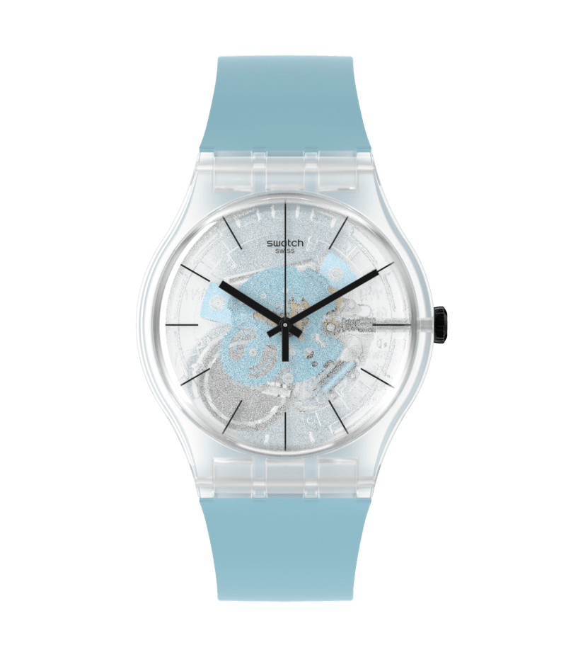 SO29K105 Swatch Blue Daze de dama correa de resina
