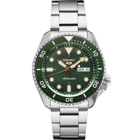 SRPD63K1 Seiko 5 Sport Automático Correa de Acero Inoxidable