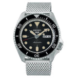 SRPD73K1 Reloj Seiko Serie 5 Análogo para Hombre con Brazalete de Metal Inoxidable