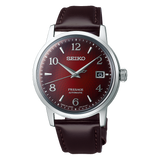SRPE41J1 Reloj Seiko Presage de hombre pulsera de cuero