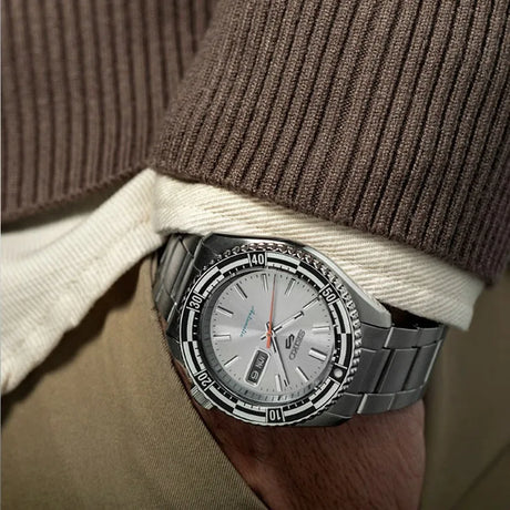SRPK09K1 Seiko de caballero pulsera de metal