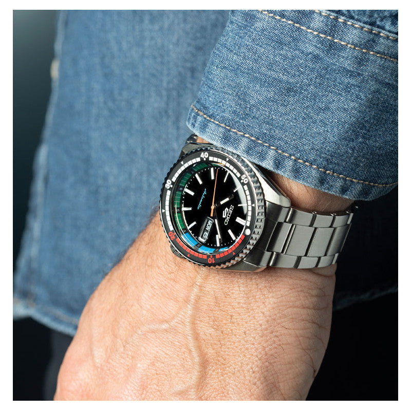 SRPK13K1 Seiko 5 Sport de hombre pulsera de metal