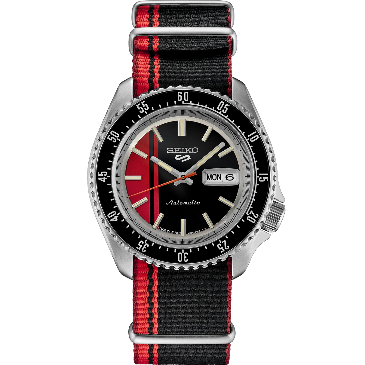 SRPK71 Reloj Seiko 5 Sports de hombre pulsera de tela