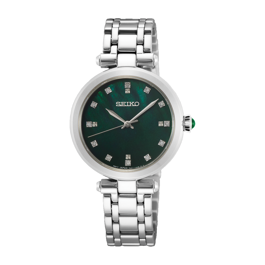 SRZ535 Reloj Seiko Classic de dama pulsera de metal