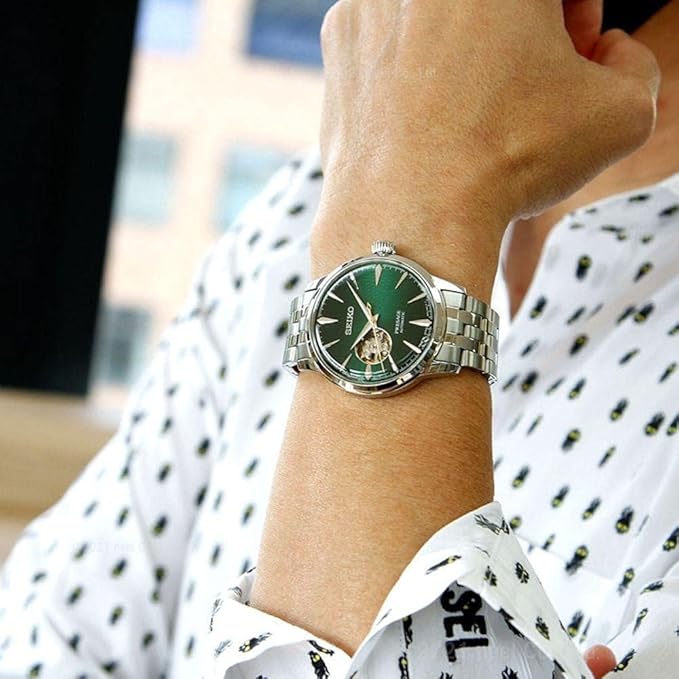 SSA441J1 Reloj Seiko Presage de hombre pulsera de metal 40 mm