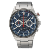 SSB407P1 Seiko Chronograph de caballero pulsera de metal