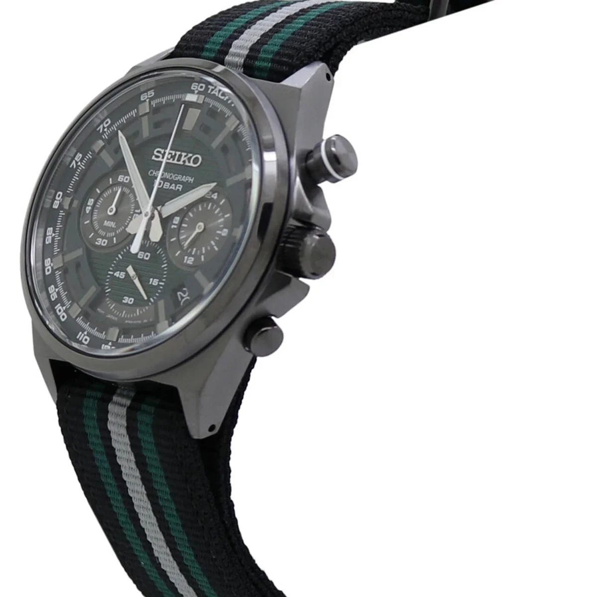 SSB411P1 Reloj Seiko Sport de caballero pulsera de tela 41 mm