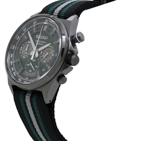 SSB411P1 Reloj Seiko Sport de caballero pulsera de tela 41 mm