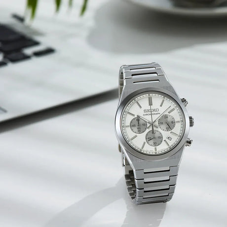 SSB451P1 Seiko Chronograph  de caballero pulsera de metal