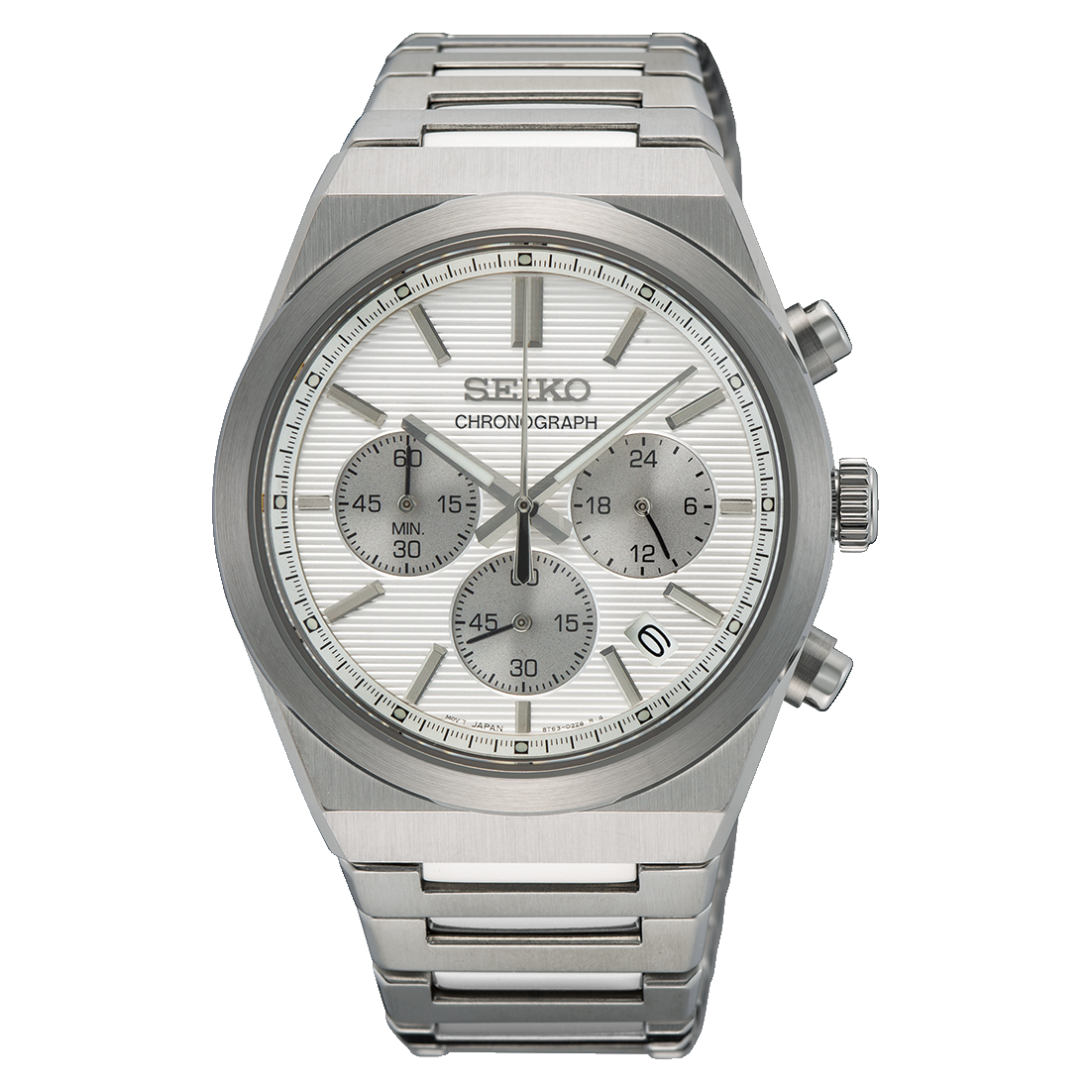 SSB451P1 Seiko Chronograph  de caballero pulsera de metal