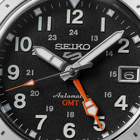 SSK023K1 Reloj Seiko 5 para Hombre con Pulsera de Acero Inoxidable