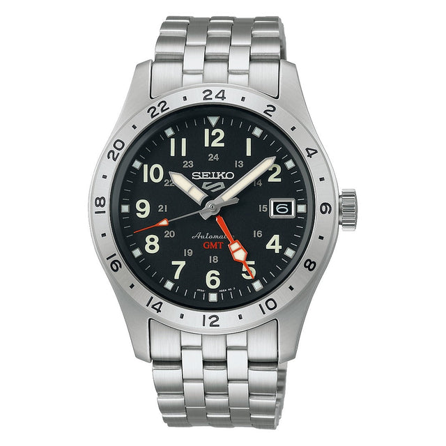 SSK023K1 Reloj Seiko 5 para Hombre con Pulsera de Acero Inoxidable