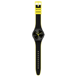 SUOB406 Reloj Swatch Night Cord unisex correa de tela