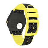 SUOB406 Reloj Swatch Night Cord unisex correa de tela