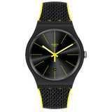 SUOB406 Reloj Swatch Night Cord unisex correa de tela