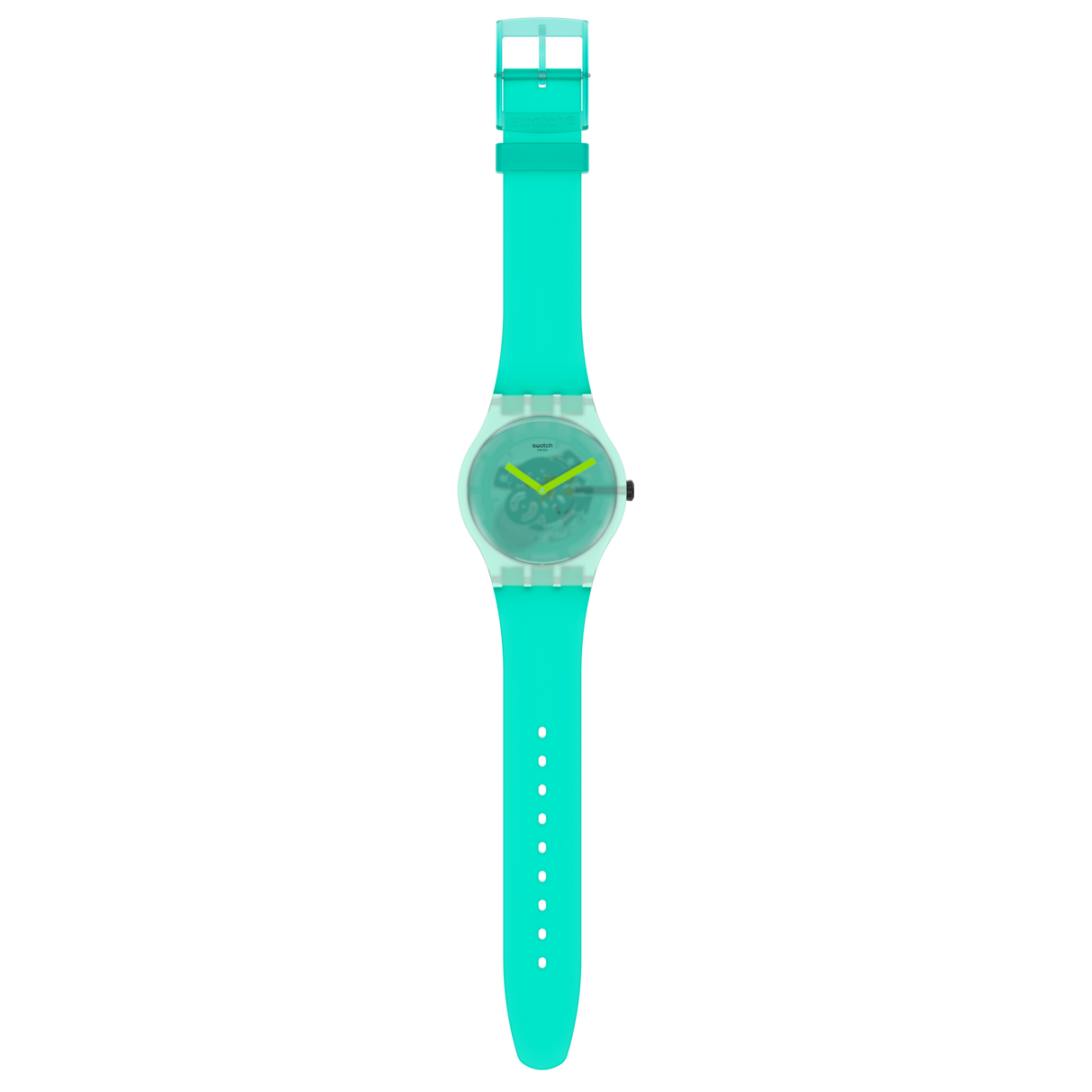 SUOG119 Swatch Nature Blur de dama pulsera de resina