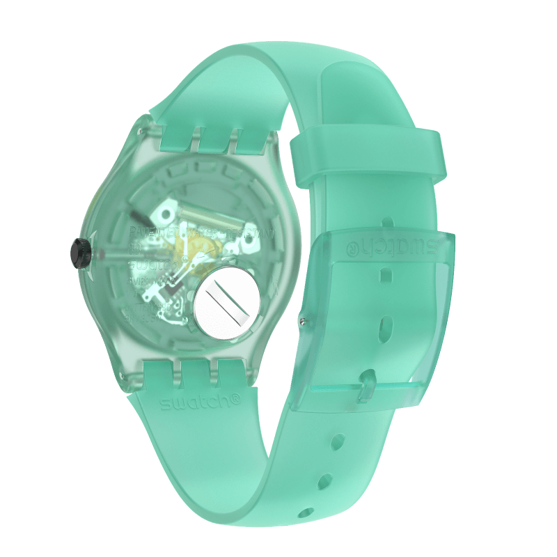 SUOG119 Swatch Nature Blur de dama pulsera de resina