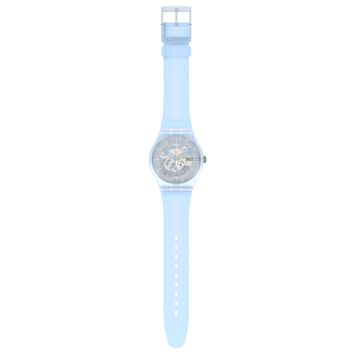 SUOK154 Swatch Flowerscreen de dama pulsera de resina