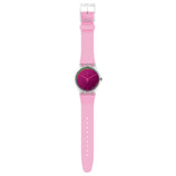 SUOK710 Swatch Polarose Reloj para Mujer Correa de Goma