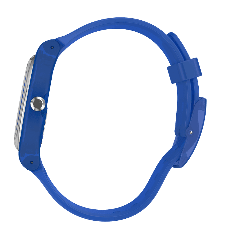 SUON142 Swatch Blue Sirup de hombre pulsera de resina