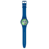 SUON147 Swatch Green Anatomy Reloj para Hombre Pulsera de Resina