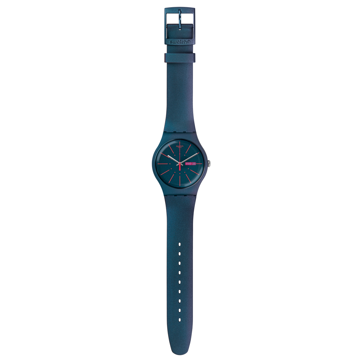 SUON708 Swatch New Gentleman de caballero pulsera de resina