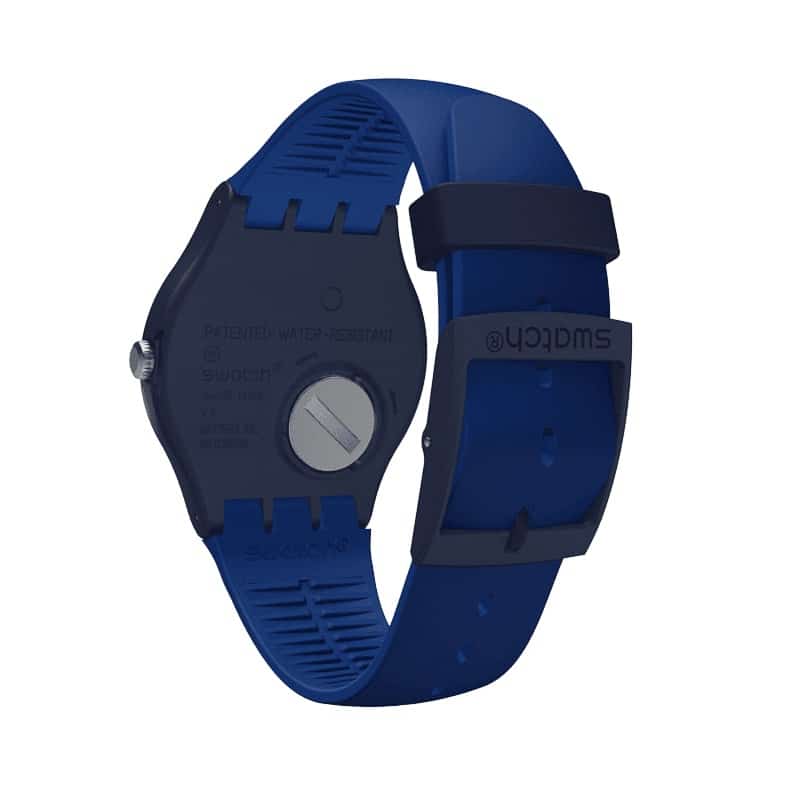 SUON709 Swatch Bellablu Reloj Unisex Banda de Caucho