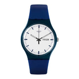 SUON709 Swatch Bellablu Reloj Unisex Banda de Caucho