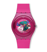 SUOP100 Reloj Swatch Pink Lacquered de dama pulsera de resina