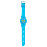SUOS112 Swatch Ocean blur de dama correa de resina