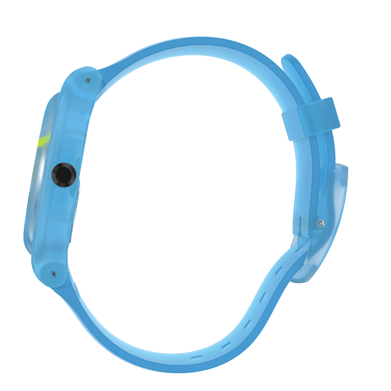 SUOS112 Swatch Ocean blur de dama correa de resina