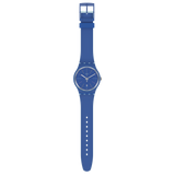 SUOS403 Swatch Blue Layered unisex pulsera de caucho
