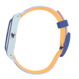 SUOS403 Swatch Blue Layered unisex pulsera de caucho