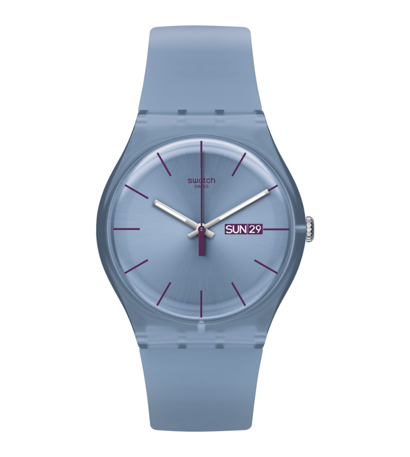 SUOS701 Swatch Sea Rebel unisex pulsera de caucho