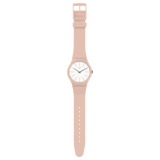 SUOT102 Swatch Beigesounds de dama pulsera de resina