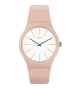 SUOT102 Swatch Beigesounds de dama pulsera de resina