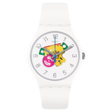 SUOW148 Reloj Swatch Candinette de hombre pulsera de caucho 41 mm